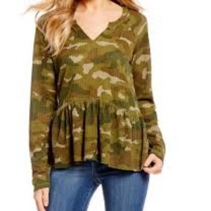 Camo Top William Rast
